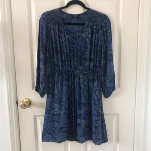 Lucky Brand 3/4 Length Sleeve Dress